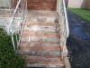 Front stairs deterioration